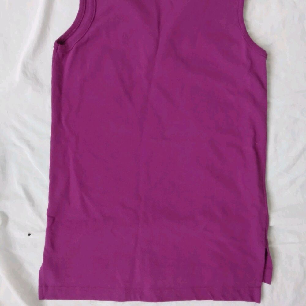 The Disney Store Sleeveless Polo Berry Winnie The Pooh Womens Size Small - Picture 9 of 9